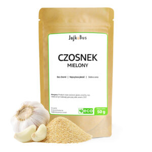 Czosnek Mielony Suszony 50g JajkoBus Przyprawa