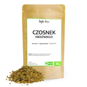 Czosnek Niedźwiedzi Suszony 50g JajkoBus Przyprawa
