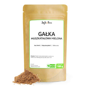 Gałka Muszkatołowa Mielona 100g JajkoBus Przyprawa