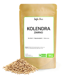 Kolendra ziarno 50g JajkoBus Przyprawa