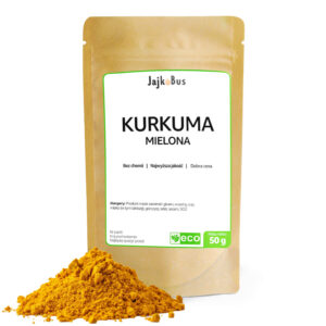 Kurkuma Mielona 50g JajkoBus Przyprawa
