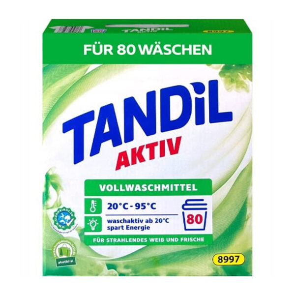 Tandil Active Vollwaschmittel proszek do białego 80 prań 5,2kg