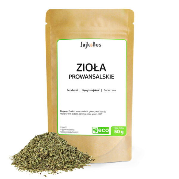 Zioła Prowansalskie 50g JajkoBus Przyprawa
