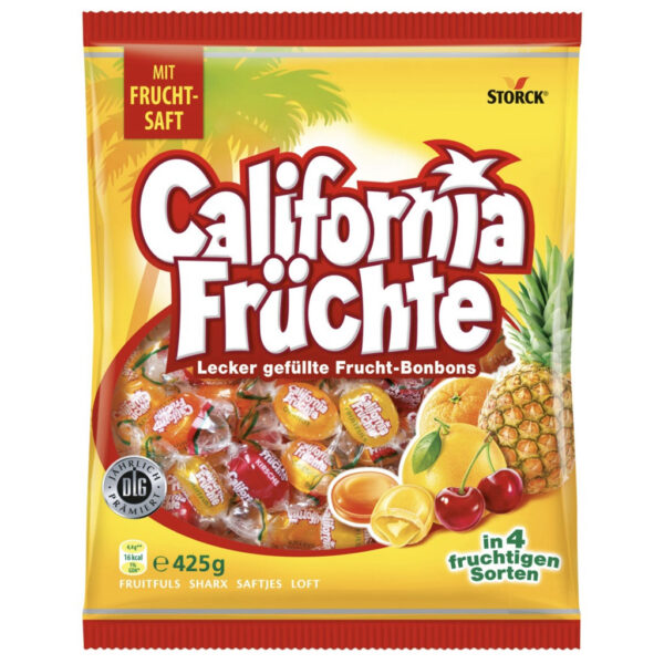 Storck California Fruchte cukierki owocowe 425g