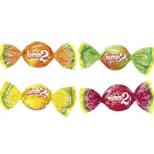 nimm2 Soft Brause 345 g – Musujące Cukierki z Nadzieniem Witaminowym - obrazek 2