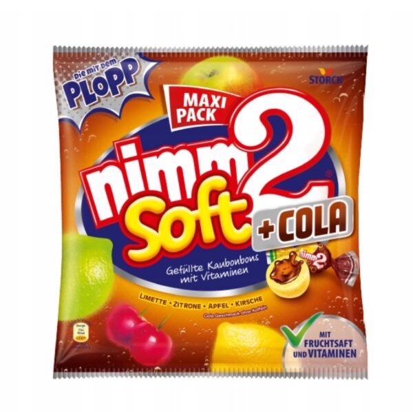 Storck Nimm2 Soft + COLA Cukierki 345g DE