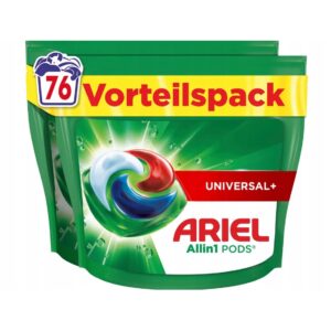 Kapsułki do prania Ariel All in1 Pods Universal Białe i jasne 76 sztuk DE