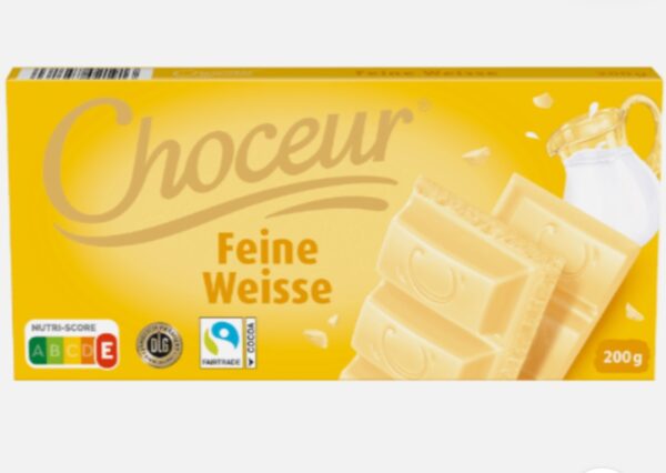 Choceur Feine Weisse Czekolada Biała 200 g Choceur
