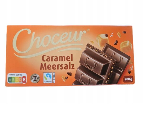 Choceur Caramel Meersalz - Czekolada Karmel z Solą 200 g