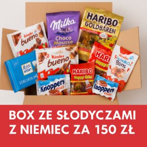 Box ze słodyczami z Niemiec – wartość 150zł!