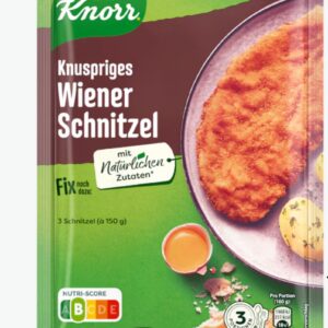 Knorr Panierka Knuspriges Wiener Schnitzel – Chrupiąca perfekcja w klasycznym stylu