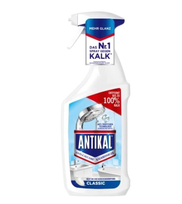 Płyn Antikal Classic odkamieniacze do łazienki, wc, na kamień 800 ml Niemcy