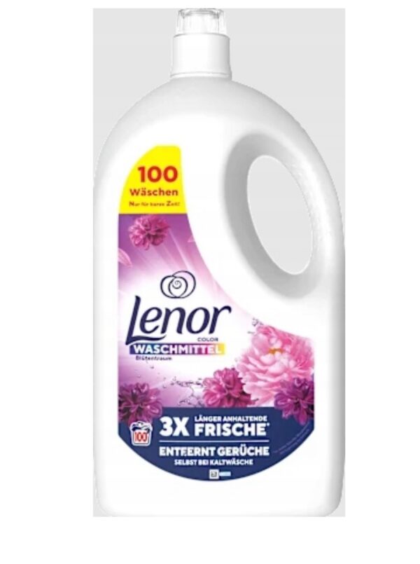 Płyn do prania kolorów Lenor 4,5 l - 100 prań z DE