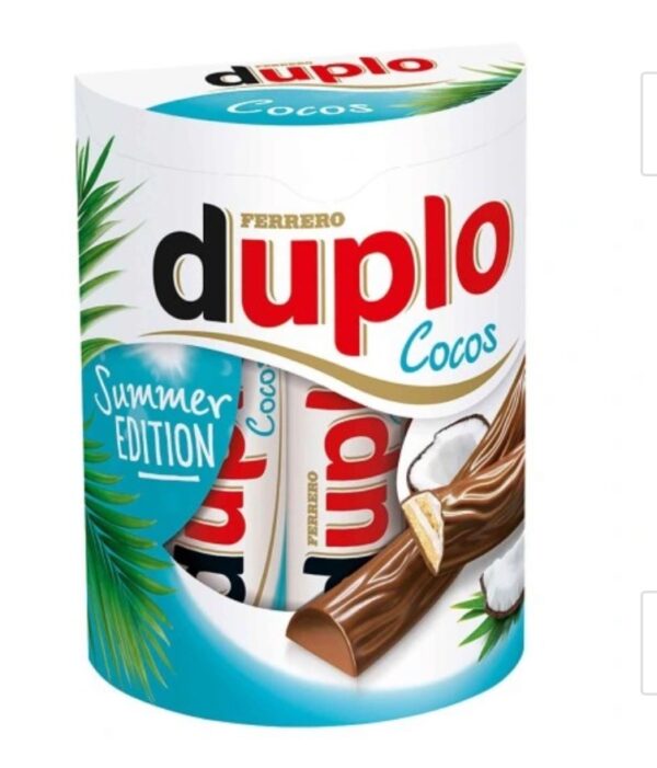 Duplo Cocos batonik krem kokos wafelek 10 szt