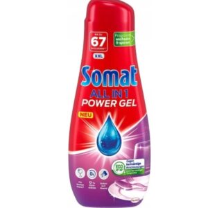 Somat ALL IN 1 Power Gel żel do zmywarek do mycia naczyń 67 cykli 1,072 L