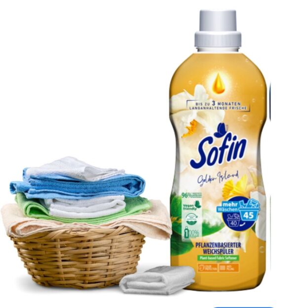 Sofin Płyn Koncentrat Do Płukania Tkanin Golden Island 45 Prań