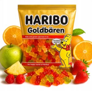 HARIBO Złote Misie 1 kg - Klasyczne Żelki owocowe