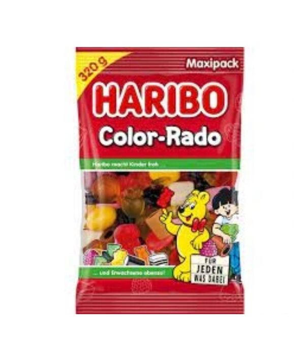Żelki HARIBO Color Rado 320g Z NIEMIEC