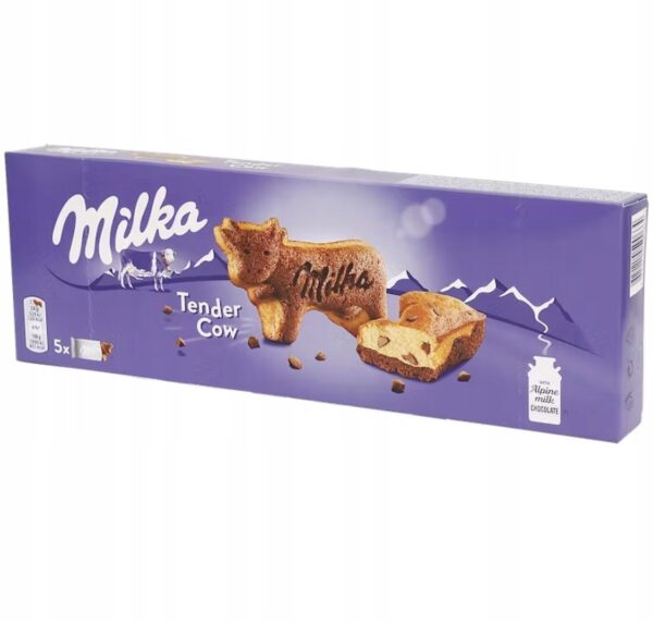 Milka biszkopty Tender Cow ciasteczka ciastka 175 g 5 sztuk