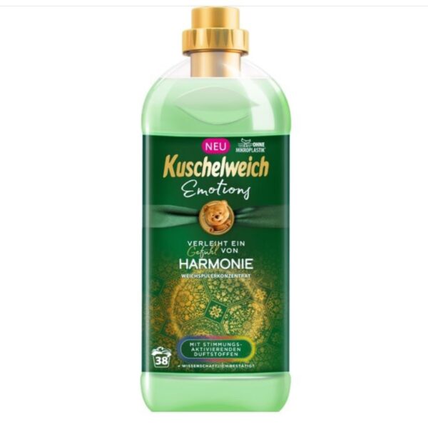 Kuschelweich Emotions Zielony płyn do płukania 38p/ 1L