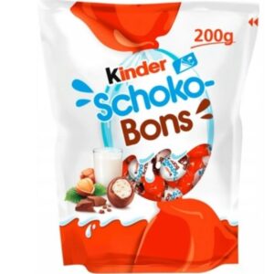 Cukierki Kinder Schoko Bons Czekoladowe z Orzechami Ferrero 200g