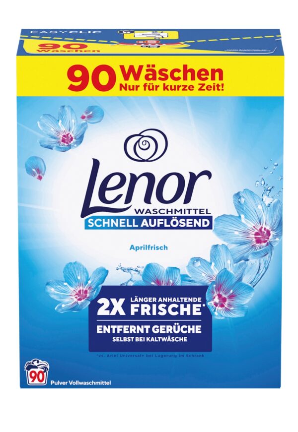 Lenor Proszek Do Prania Białego Aprilfrisch 90 Prań Z Niemiec