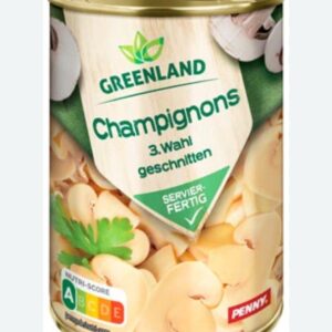 Pieczarki Greenland, krojone – gotowe do podania, idealne do sałatek, pizzy, sosów i zapiekanek.
290g