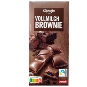 Czekolada mleczna z nadzieniem brownie 200 g