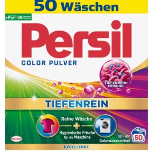 Persil Color Pulver – proszek do prania tkanin kolorowych, 3 kg (50 prań)