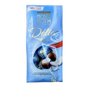 Praliny z czekolady mlecznej z kremem kokosowym – Delica Sommer Edition 140g 10 pralin