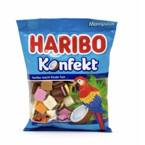 HARIBO Konfekt – mieszanka lukrecji i wyrobów cukierniczych
500 g (02.2027)