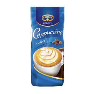 KRÜGER FAMILY Cappuccino Classico – napój kawowy instant w proszku 500 g (08.2027r)