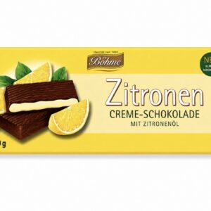 Czekolada mleczna z nadzieniem cytrynowym 100 g (01.2027r)
