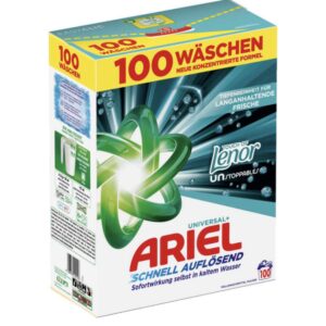 Ariel Universal+ Schnell Auflösend Touch of Lenor Unstoppables – proszek do prania uniwersalny 5,03 kg / 100 prań